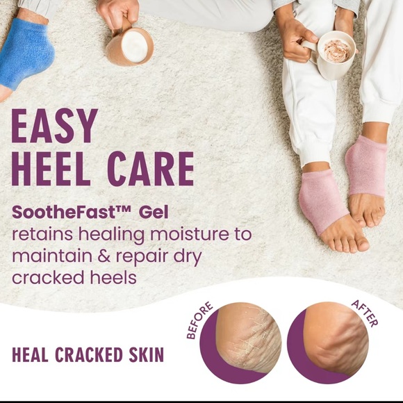 Moisturizing heel socks - Picture 7 of 10